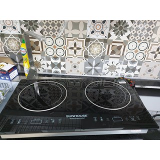 Bếp đôi điện từ hồng ngoại Sunhouse SHB8609 Hàng chính hãng bảo hành tại nhà