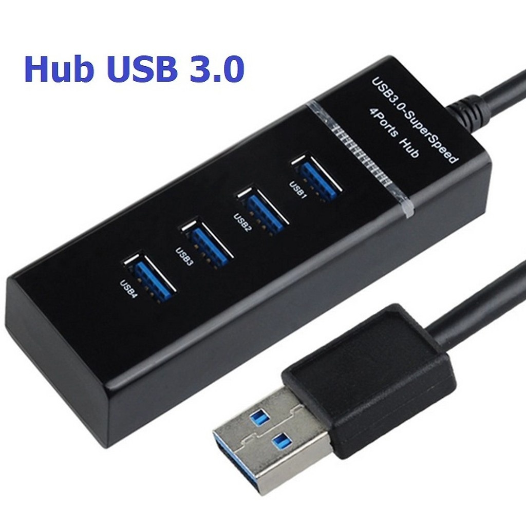 [XÃ KHO] BỘ HUB CHIA CỔNG USB 4 PORT, 7 PORT TỐC ĐỘ CAO 3.0 [HCM]