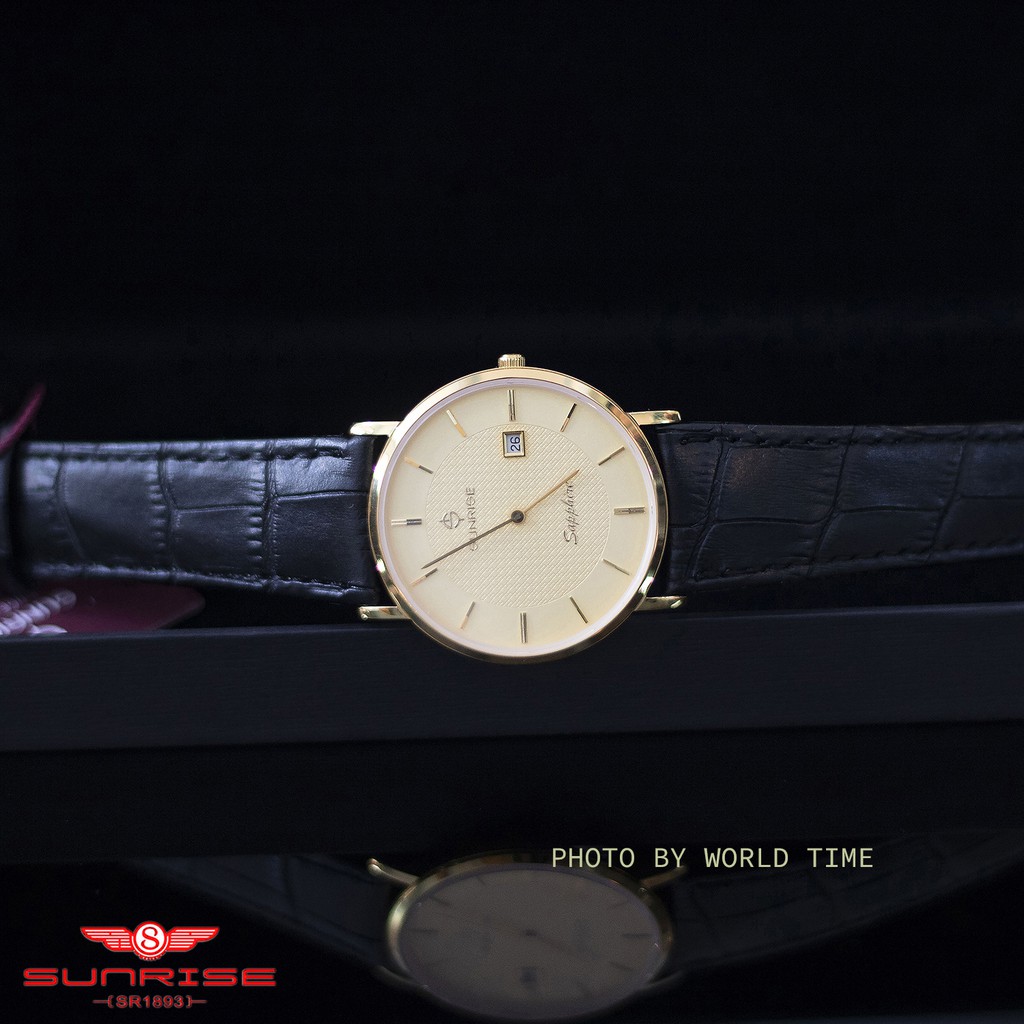Đồng Hồ Nam Sunrise DM6929SWA [ Full Hộp , Thẻ BH 3 Năm ] - Kính Sapphire Chống Xước , Chống Nước | BigBuy360 - bigbuy360.vn