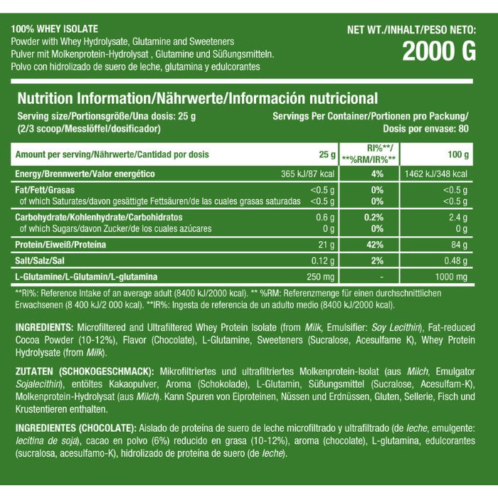 Whey isolate 100% Sữa Tăng Cơ Scitec 100% Whey Protein [2KG] - Chính Hãng 100%