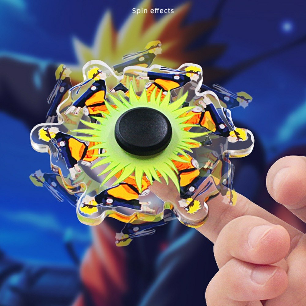 MVP2688 Con Quay Đồ Chơi Fidget Spinner Hình Naruto Among Us Giúp Giảm Stress