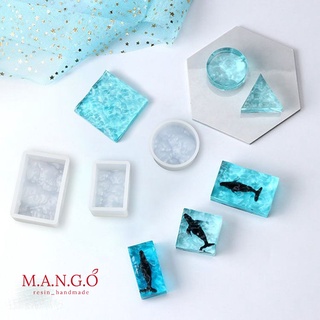 Khuôn silicon mô hình nước gợn sóng làm resin epoxy sáng tạo