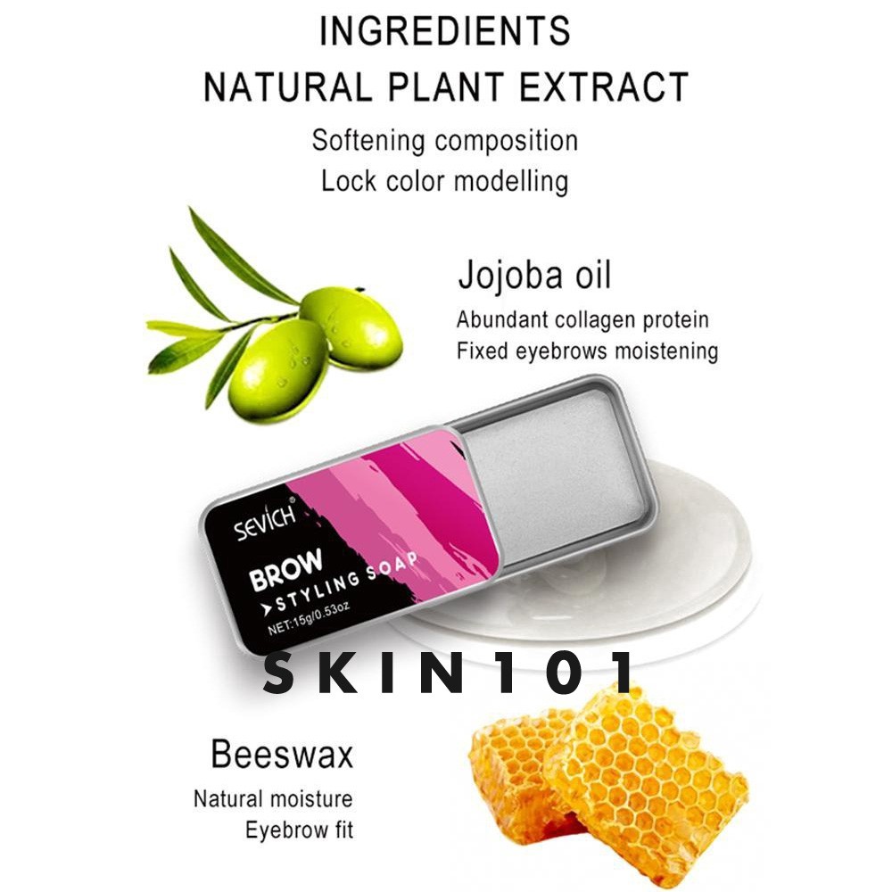 (hàng Mới Về) Kem Định Hình Lông Mày Sevich 3d 15g | BigBuy360 - bigbuy360.vn