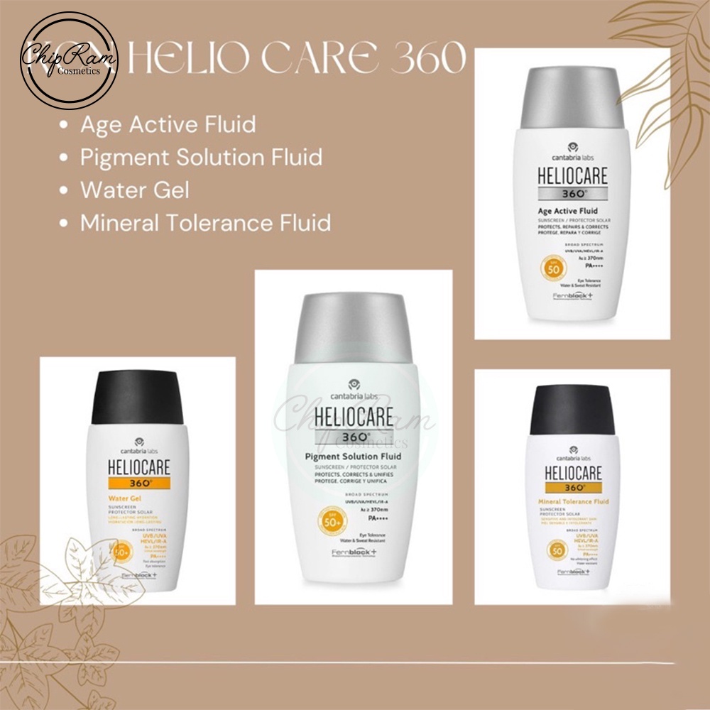 Kem chống nắng Heliocare 360 Age Active Fluid SPF 50 50ml ngừa lão hóa