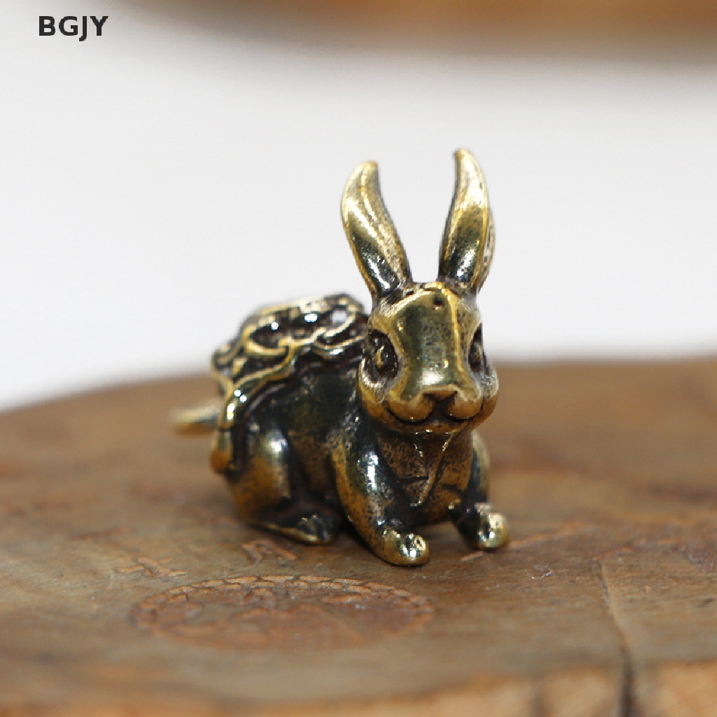 1 Bức Tượng Thỏ Hoàng Đạo Bằng Đồng Thau Trang Trí Phong Cách Trung Hoa Mới