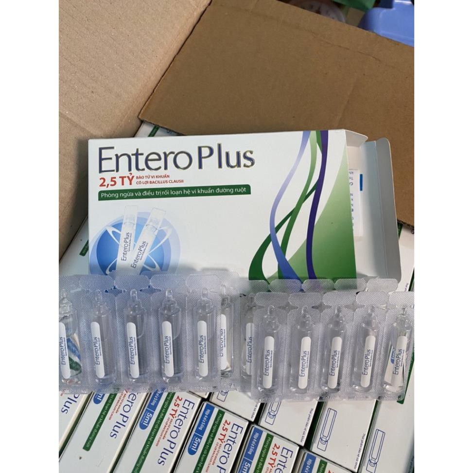 Men tiêu hoá Entero plus cân bằng vi khuẩn đường ruột, giúp hấp thụ và tiêu hóa tốt hơn, bổ sung vi khuẩn có lợi