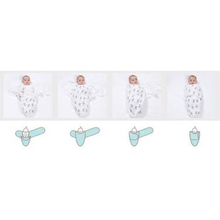 Ủ kén sơ sinh mùa hè SwaddleMe summer