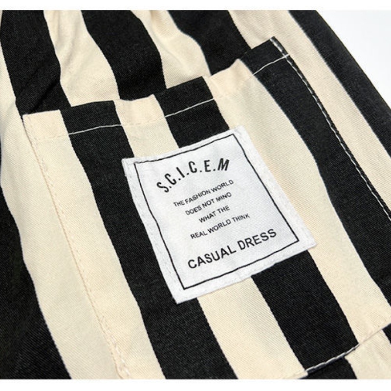 Quần Dài Ống Rộng  Kẻ Sọc Phong Cách Hàn Quốc Cho Bé Trai bé gái