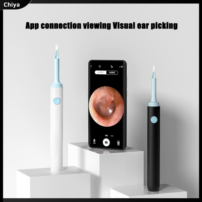 Dụng Cụ Lấy Ráy Tai Thông Minh Xoay 360 Độ Kết Nối Wifi