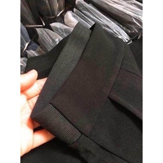 Quần baggy lưng phối thun