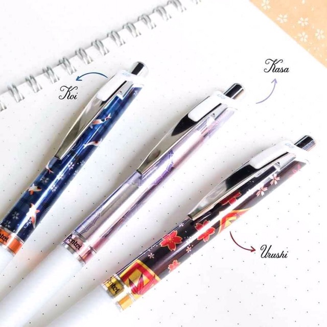 Bút Energel Pentel Kawaii 0.5mm - BLN75KW [Hàng chính hãng]