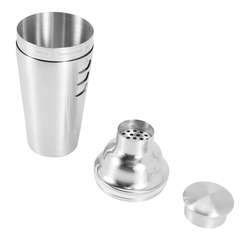 Bộ 3 Món Dụng Cụ Và Dụng Cụ Đo Lường Pha Chế Cocktail Bằng Thép Không Gỉ 24Oz (02)