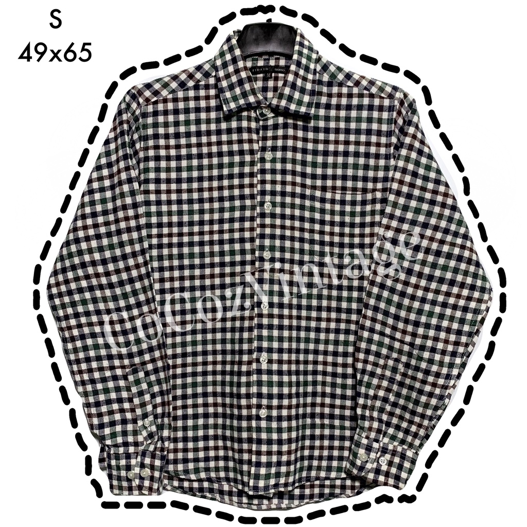 Áo sơ mi flannel caro form rộng Flannel 2hand 🛍FREESHIP + QUÀ