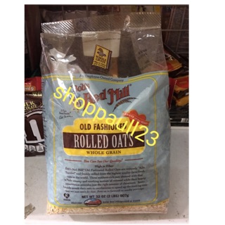Yến mạch cán dày bob's red mill rolled oats mỹ 907g