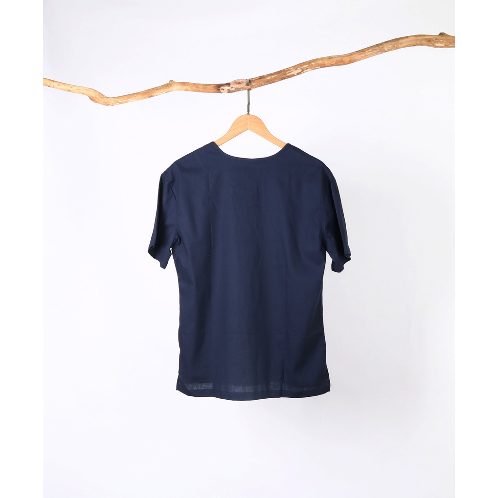 Áo Đũi (Linen) Nam Cổ V Cao Cấp, Áo Đũi Dáng Thun Dễ Phối Đồ | BigBuy360 - bigbuy360.vn