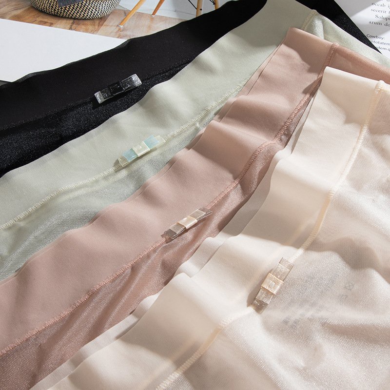 Quần Lót Nữ Đính Nơ, Quần Lót Su Chất Thun Lạnh Co Giãn 4 Chiều ZANA BRA L896