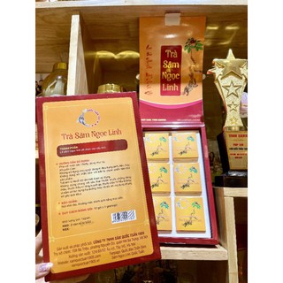 Trà Sâm Ngọc Linh hộp nhỏ, 12 gói, mỗi gói 1 gram