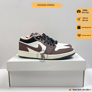 Giày Jordan 1 Low Mocha , Giày thể thao nam nữ jordan 1 cổ thấp nâu | Bearne Shoe