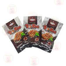 Combo 5 gói snack bò khô siêu cay aluowa yummy yoummy