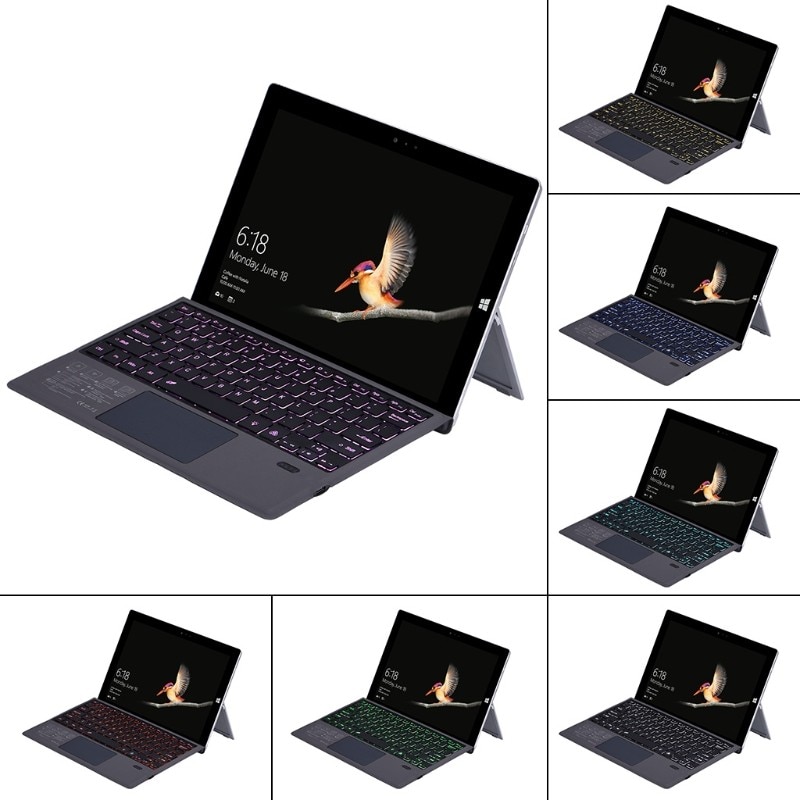 Bàn Phím Bluetooth Không Dây Cho Microsoft Surface Pro 7 / Pro 6 / Surface Pro 5  / Pro 4 / Pro 3 / Go / New Surface Go2