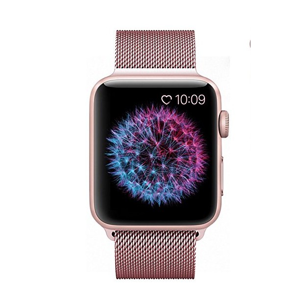 Dây đeo inox Milanese có khóa nam châm 38/40/41mm 42/44/45mm cho Apple Watch Series 7/SE 6/5