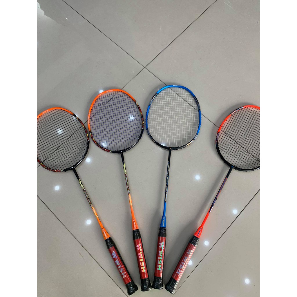 Vợt cầu lông Wish Carbon Tặng kèm Bao vợt . Cuốn cán