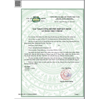 Pediababy ăn ngon ngủ tốt. Hộp 20 gói