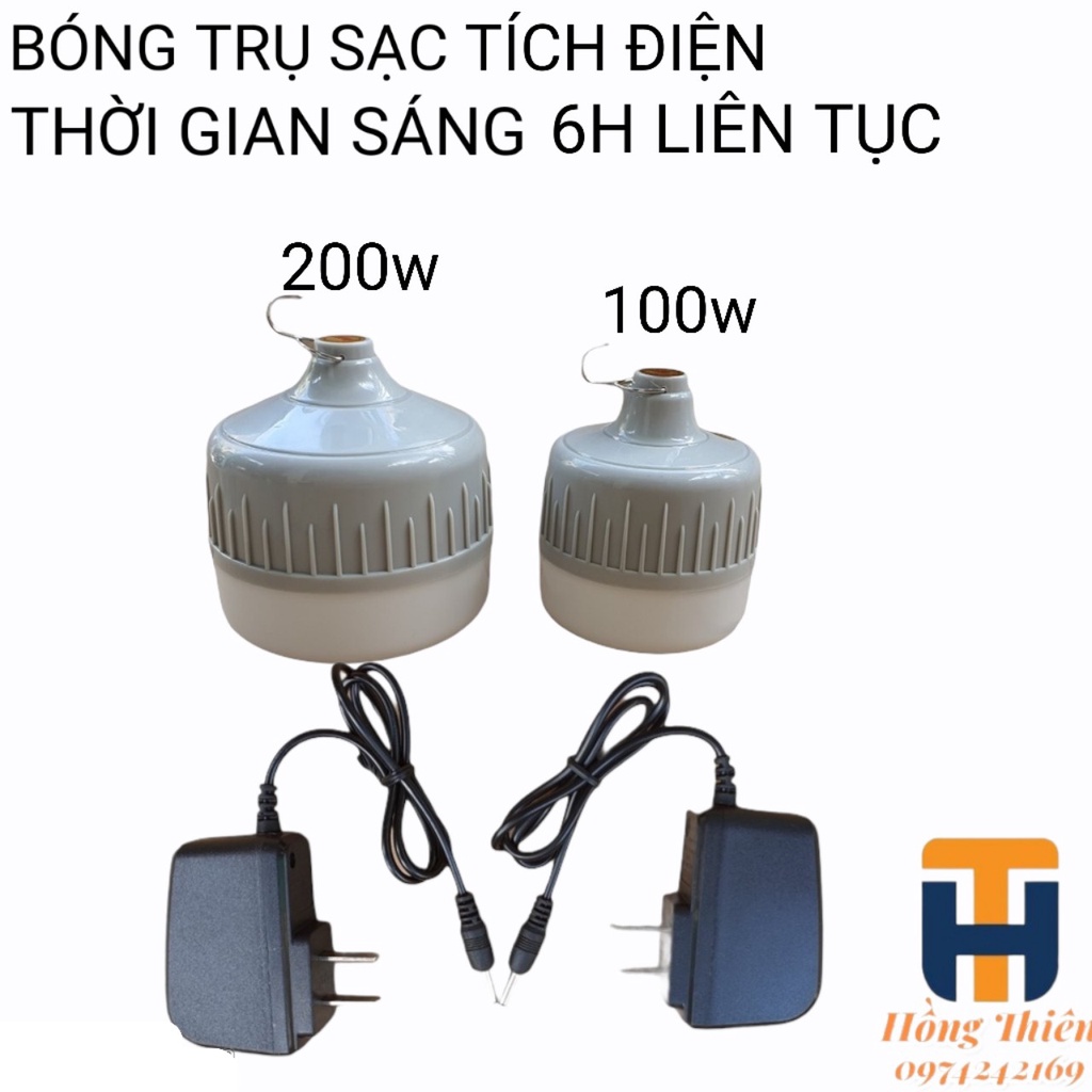 BÓNG ĐÈN SẠC TÍCH ĐIỆN SIÊU SÁNG SIÊU RẺ 100W và 200w( CAM KẾT BÓNG ĐÈN TÍCH ĐIỆN SÁNG NHẤT SHOPEE)