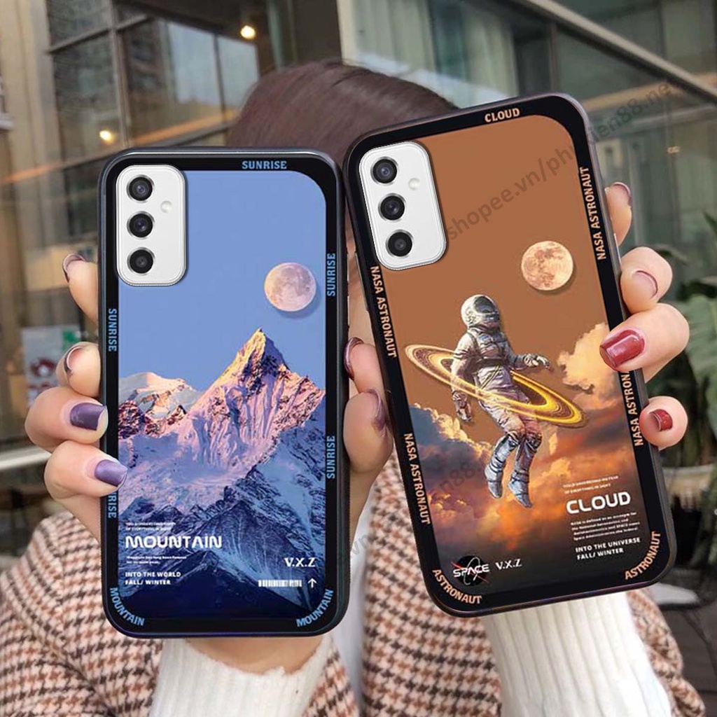 Ốp Samsung M52 5G hình vũ trụ, mountain, cloud phong cách cá tính