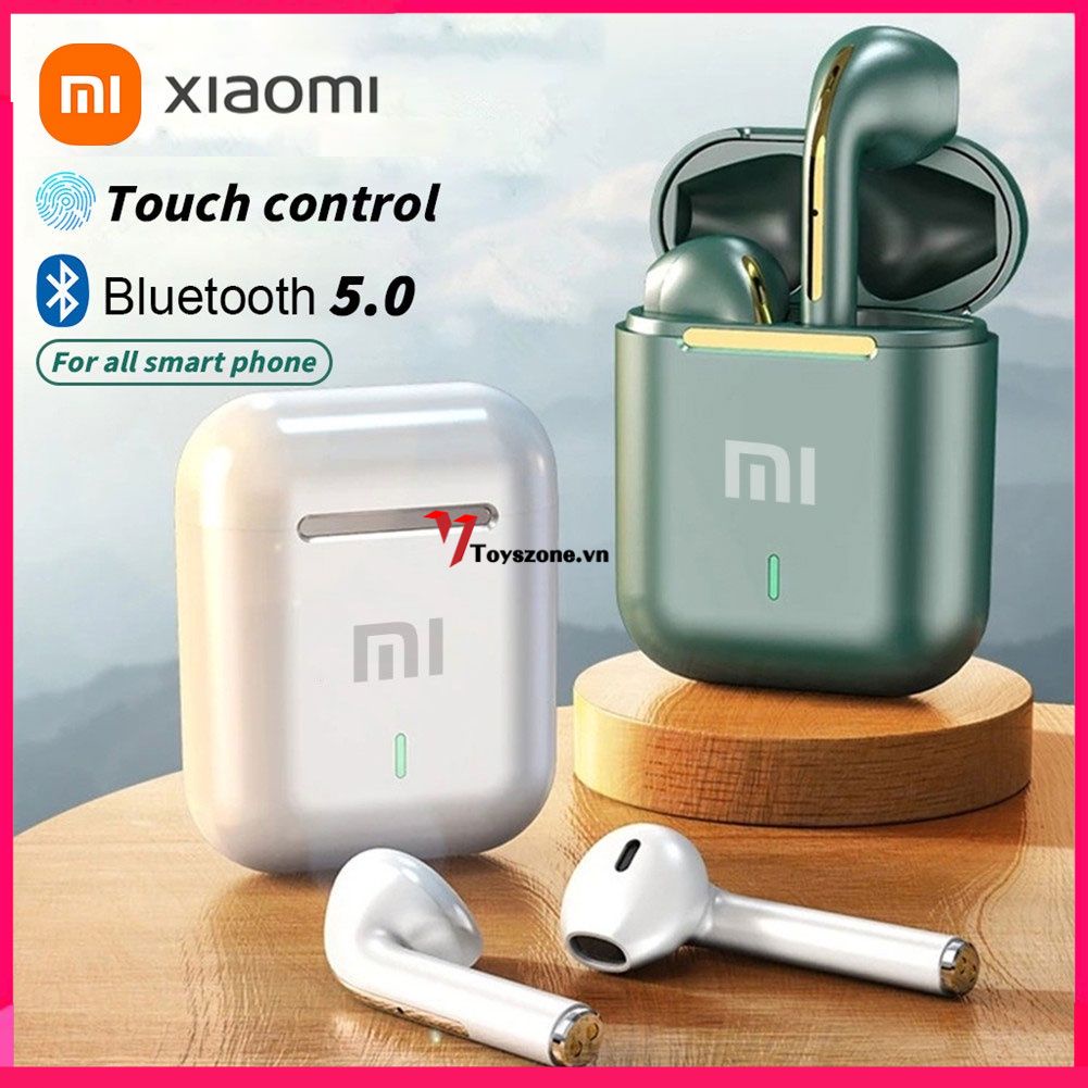 Xiaomi J18 Tws Tai Nghe Không Dây Bluetooth Chống Thấm Nước Hifi Tai Nghe Nhạc Dành Cho Iphone Huawei Samsung