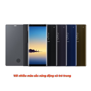 Bao da clear view samsung Note 8