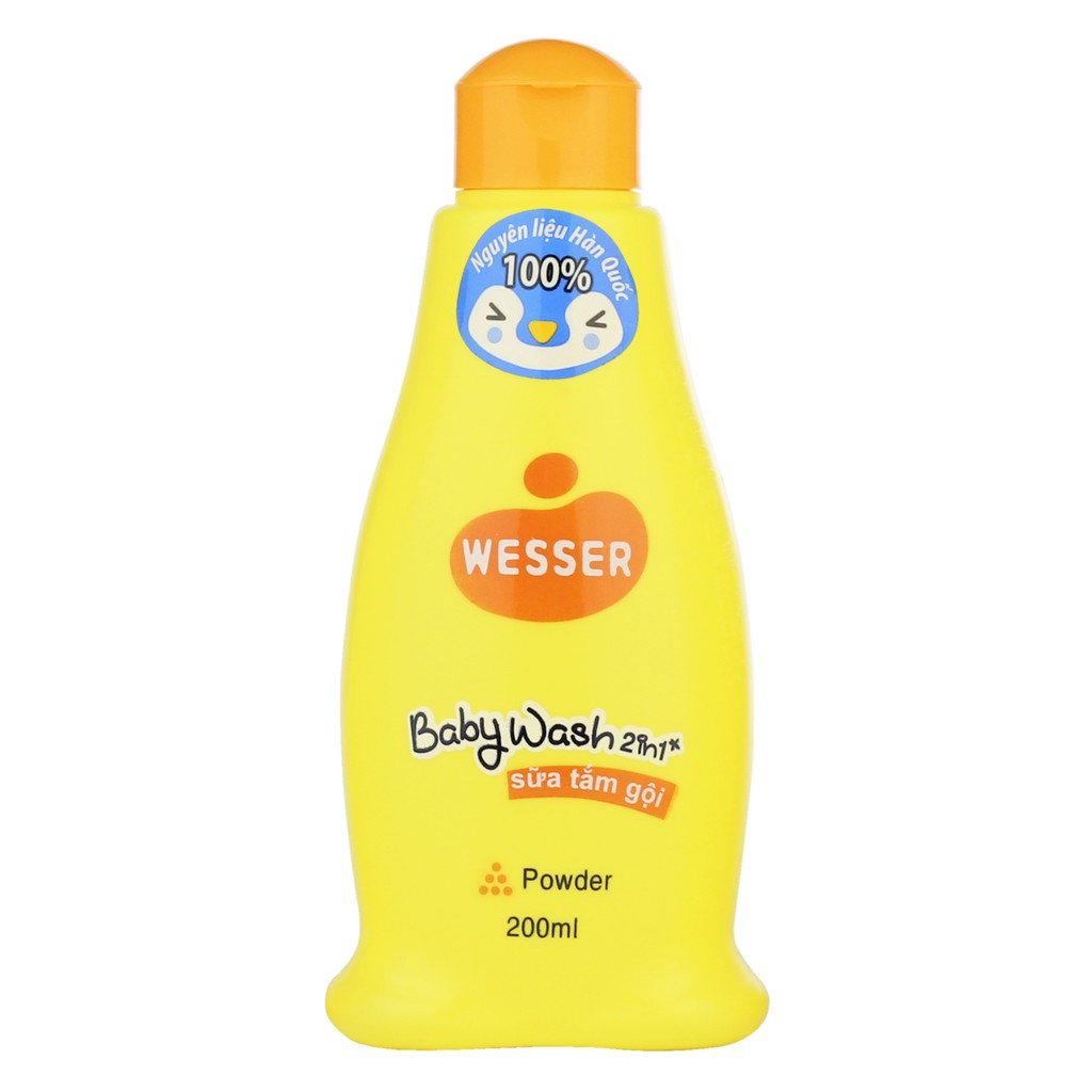 Tắm gội Wesser 200ml