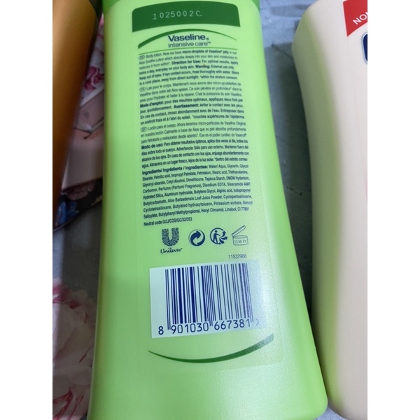 Sữa dưỡng thể VASELINE Healthy Bright trắng da 725ml Hàng Auth