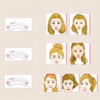 Khuôn kẻ lông mày Etude House Brow Class (Bộ 3 chiếc)
