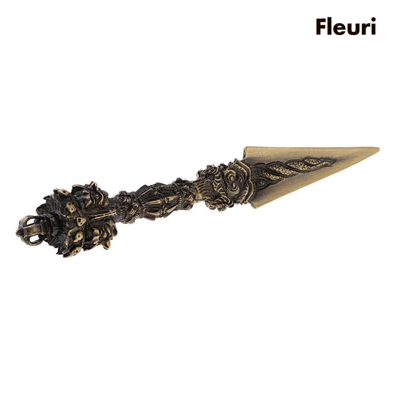 Bùa Hộ Mệnh Đồng Tây Tạng Dorje Vajra Amulet Phurba