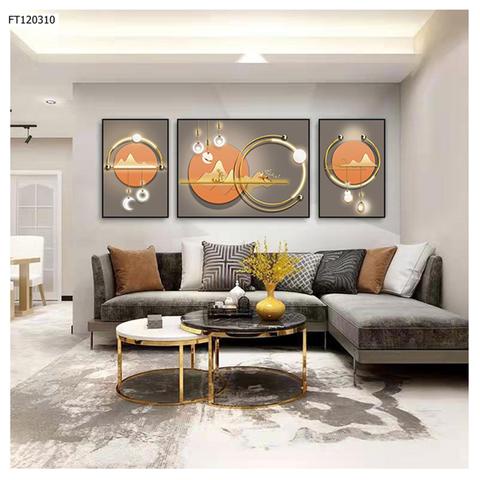 Tranh tráng gương in UV 5D Mica bóng mịn Joce.Decor, tranh treo tường decor bền đẹp 40 năm