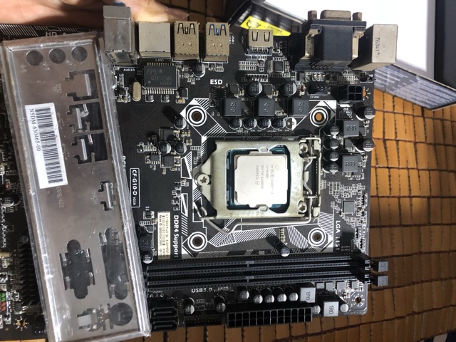 Combo cpu i3 9100f i5 9400f...+ main H310/H110 còn bhh và ful chặn