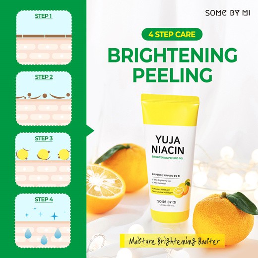 {XẢ KHO SỈ} Gel Tẩy Da Chết SomeByMi Yuja Niacin Brightening Peeling Gel 120ml