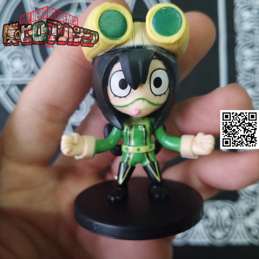 Mô hình mũm mĩm Asui Tsuyu biệt danh Froppy bé cóc Anime My Hero học viện siêu anh hùng 1920 2