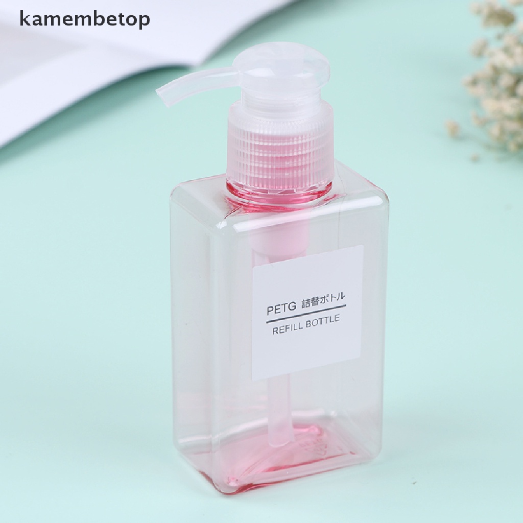 [Hàng mới về] Bình rỗng đựng dầu gội/lotion/xà phòng dạng lỏng 100ml
