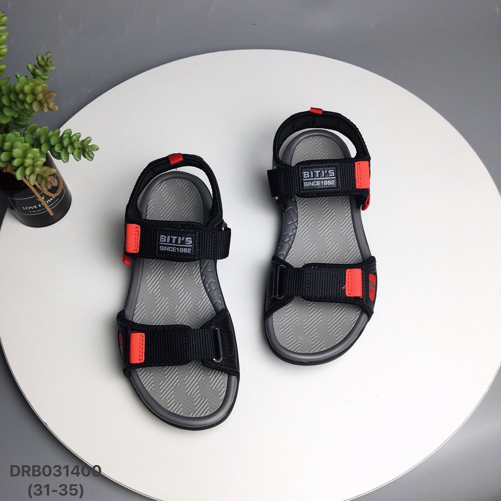 Sandal bé trai 31-35 ❤️FREESHIP❤️ Dép quai hậu học sinh đế siêu nhẹ DRB031400