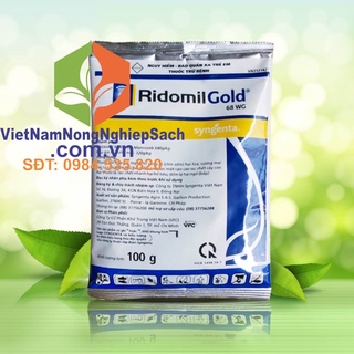 Thuốc Trừ Bệnh Cây Trồng Ridomil Gold (gói 100g)