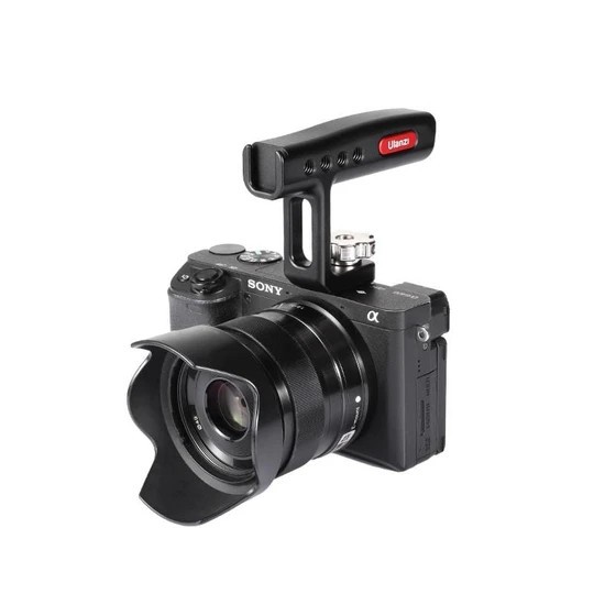 Ulanzi R071, Tay Cầm Nhôm Đa Năng Hỗ Trợ Quay Phim Cho Máy Ảnh DSLR - Universal Mini Metal Nato Top Handle Grip