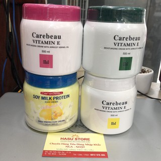 Kem dưỡng thể Vitamin E Carebeau 500ml