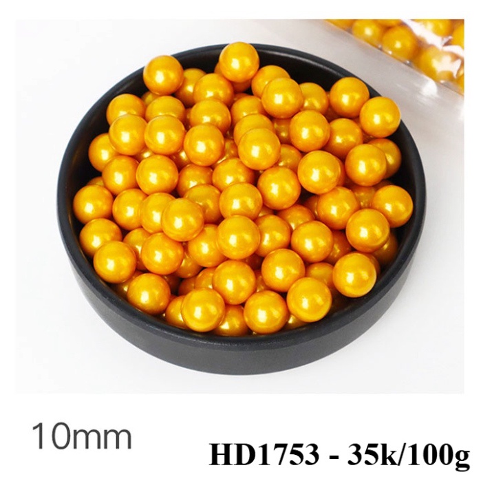 100 gr bi đường vàng bạc -[FREESHIP] Phụ kiện trang trí bánh kem