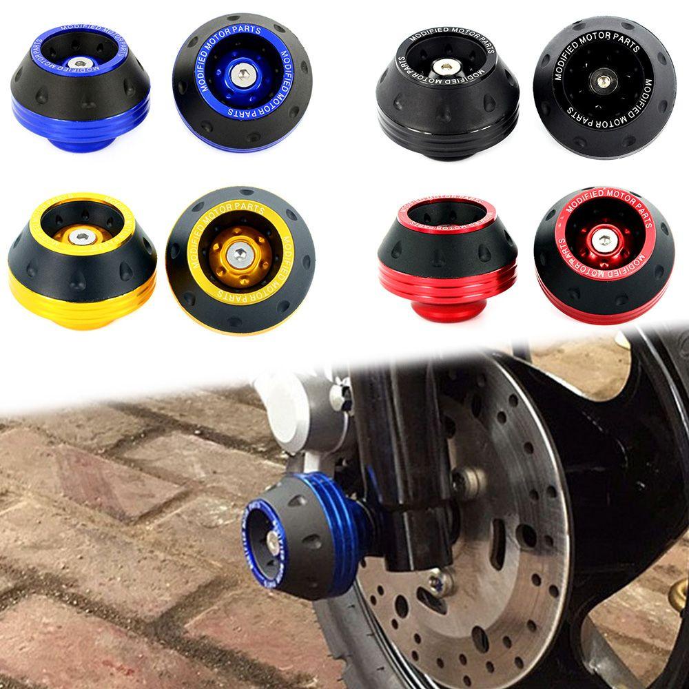 MAG Bộ 2 Khung Trượt Bảo Vệ Bánh Xe Máy CNC Nhiều Màu