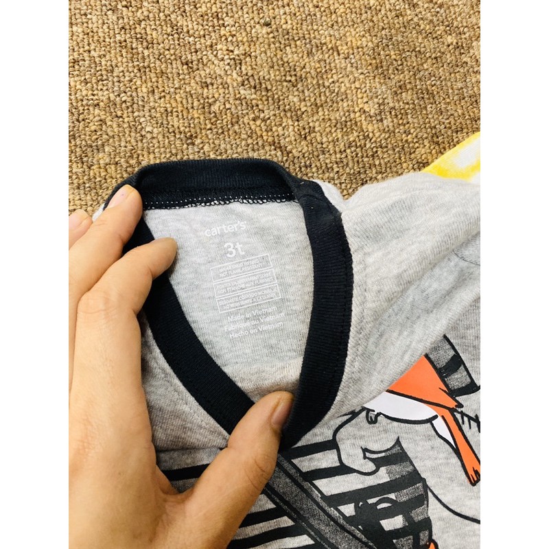áo cộc tay cảter cho bé từ 1y-12y