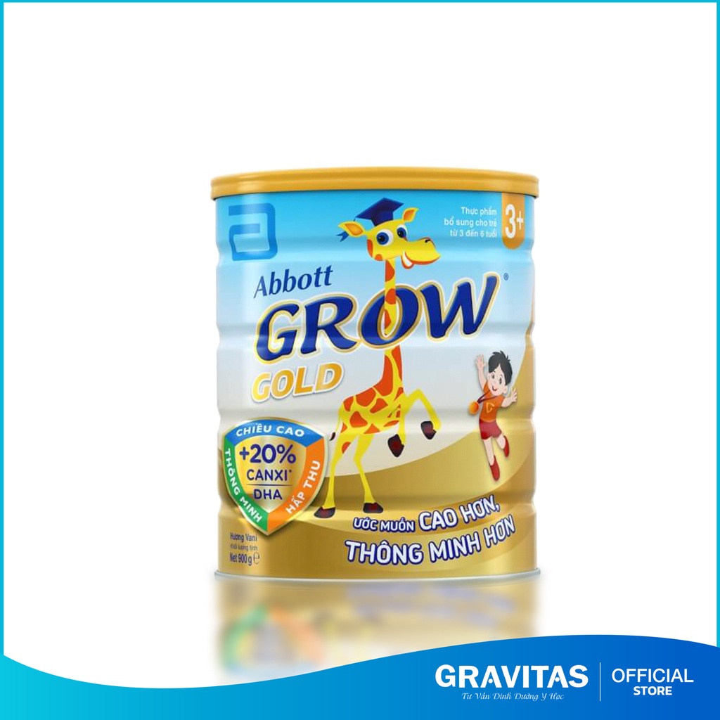 Sữa Bột Abbott Grow 3+ 900gm