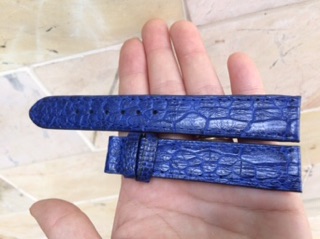 Dây Đồng Hồ Da Đà Điểu Size 18