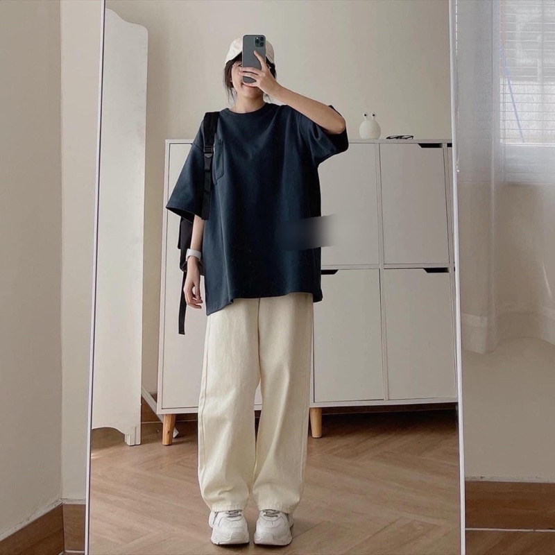 Sét Đồ Nữ, Set Áo Thun Kèm Túi Chất Cotton Quần Kaki Chun Hàng Loại 1